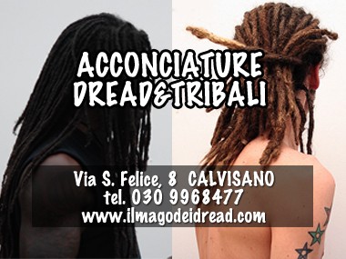 Acconciature rasta tribali e punk Davide Fogliata