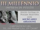 Impresa di pulizie III MILLENNIO