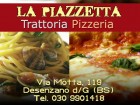 RISTORANTE  PIZZERIA LA  PIAZZETTA