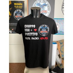 T-SHIRT NERA RRA+ POSITIVO taglia XL